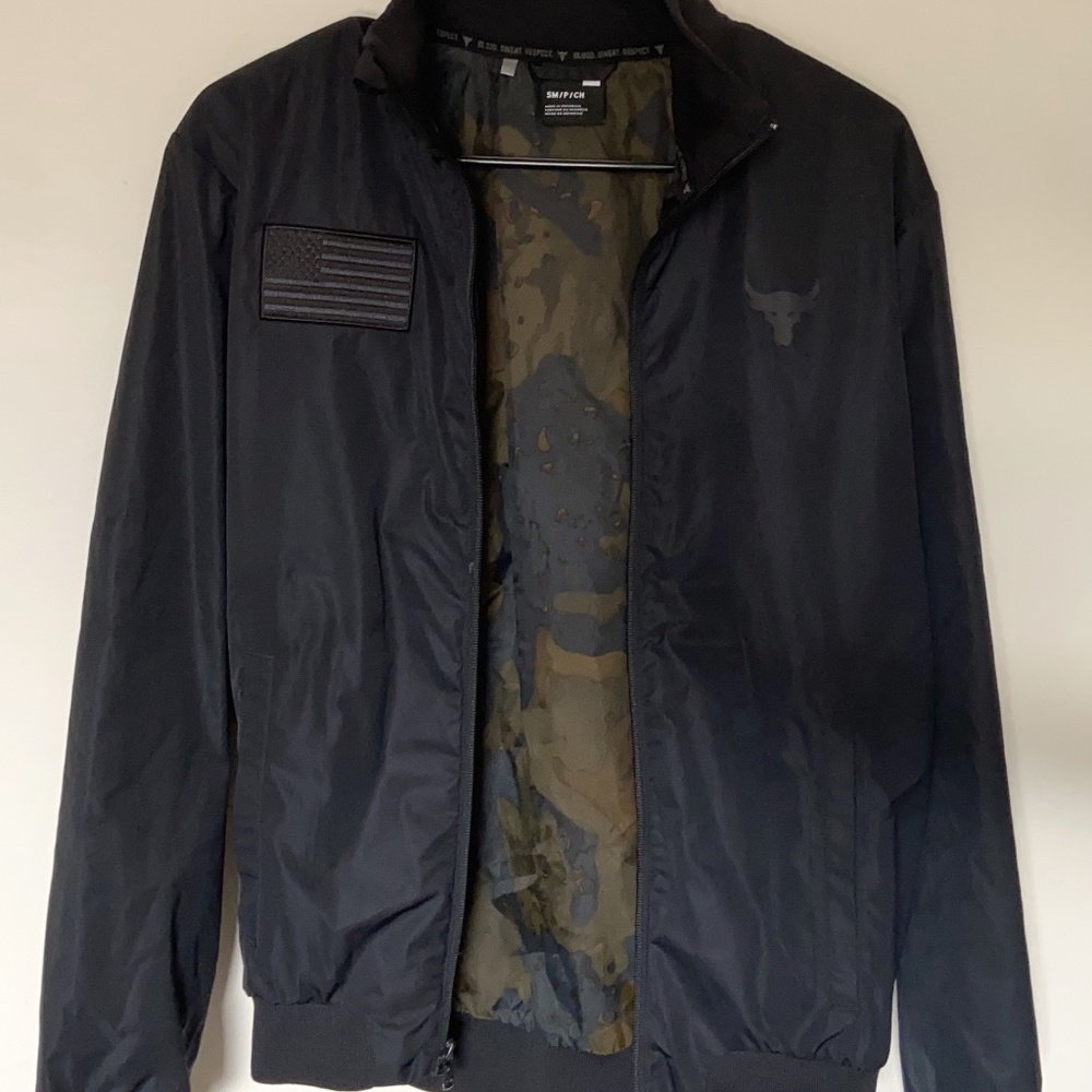 Under Armour Project Rock Freedom Veteran's Day Track Jacket